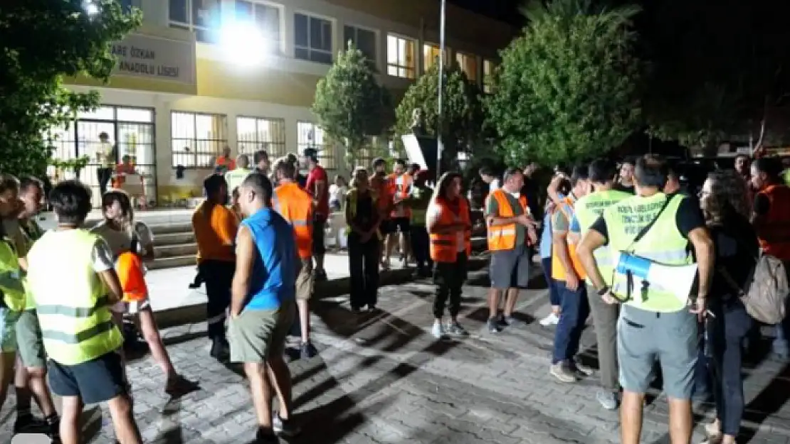 Bodrum'da Bugünden İtibaren Yardım Kabul Edilmeyecek