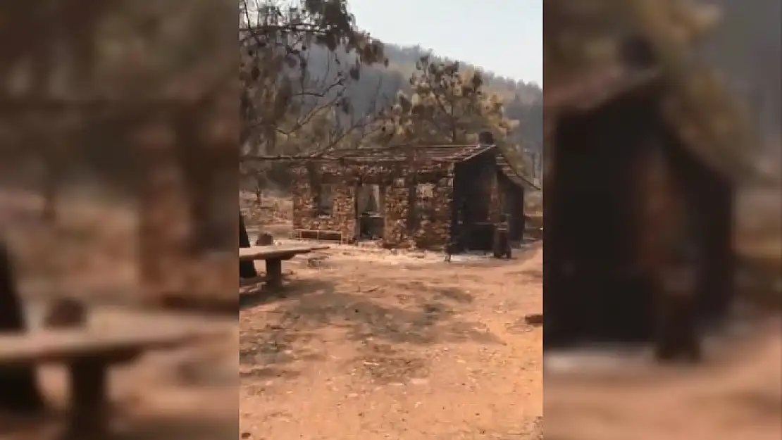 Çökertme'deki Mandıra Filozofu'nun Evi Alevlere Teslim!