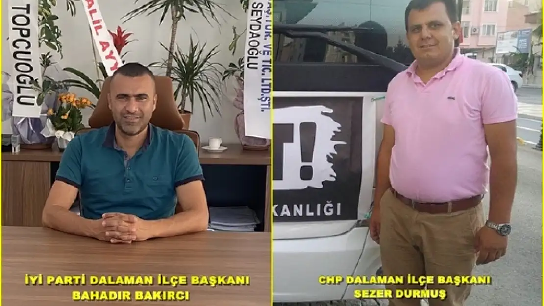 DALAMAN İYİ PARTİ VE CHP YÖNETİMİ GENEL MERKEZE ŞİKAYET EDİLDİ!