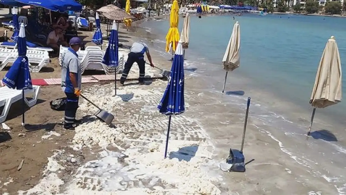 Datça'da Korkutan Sahil Görüntüsü!