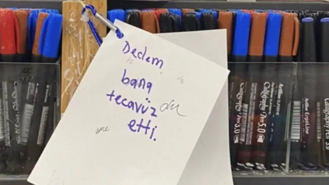 'Dedem Bana Tecavüz Etti' Notunu Yazan Kişinin İfadesi Alındı