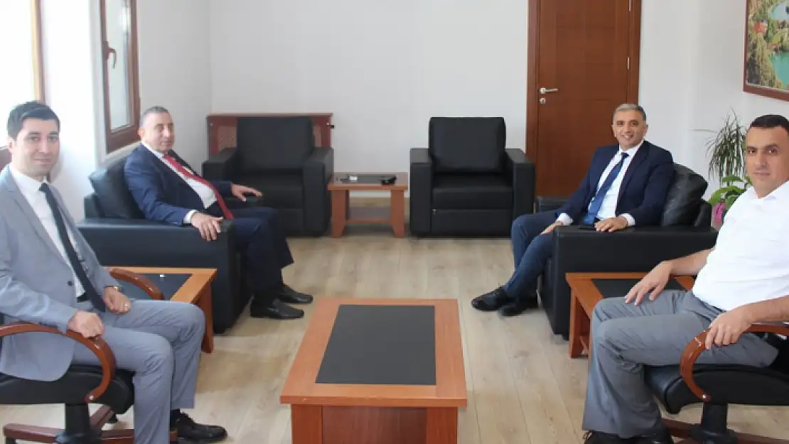 Fethiye Başsavcısı Bingül'den Ortaca Kaymakamı Erdoğan'a Ziyaret