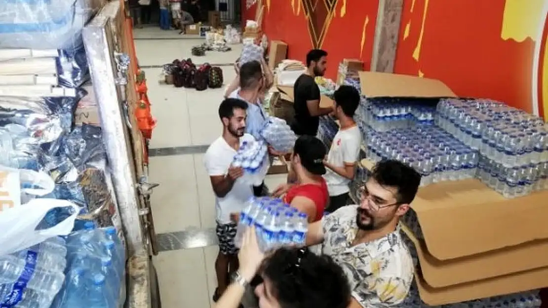 Göztepeli Taraftarlardan Marmaris ve Bodrum'a Yardım Eli