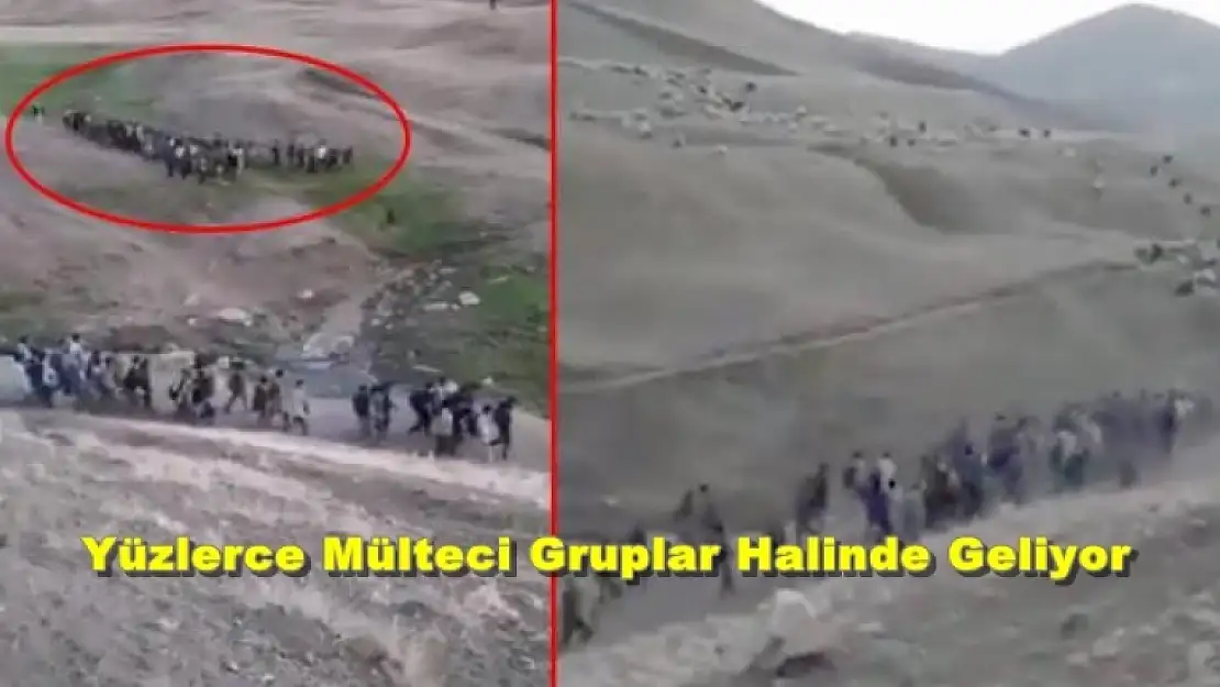 İran Sınırında Çekildiği Öne Sürülen Video Sosyal Medyada Gündem Oldu!