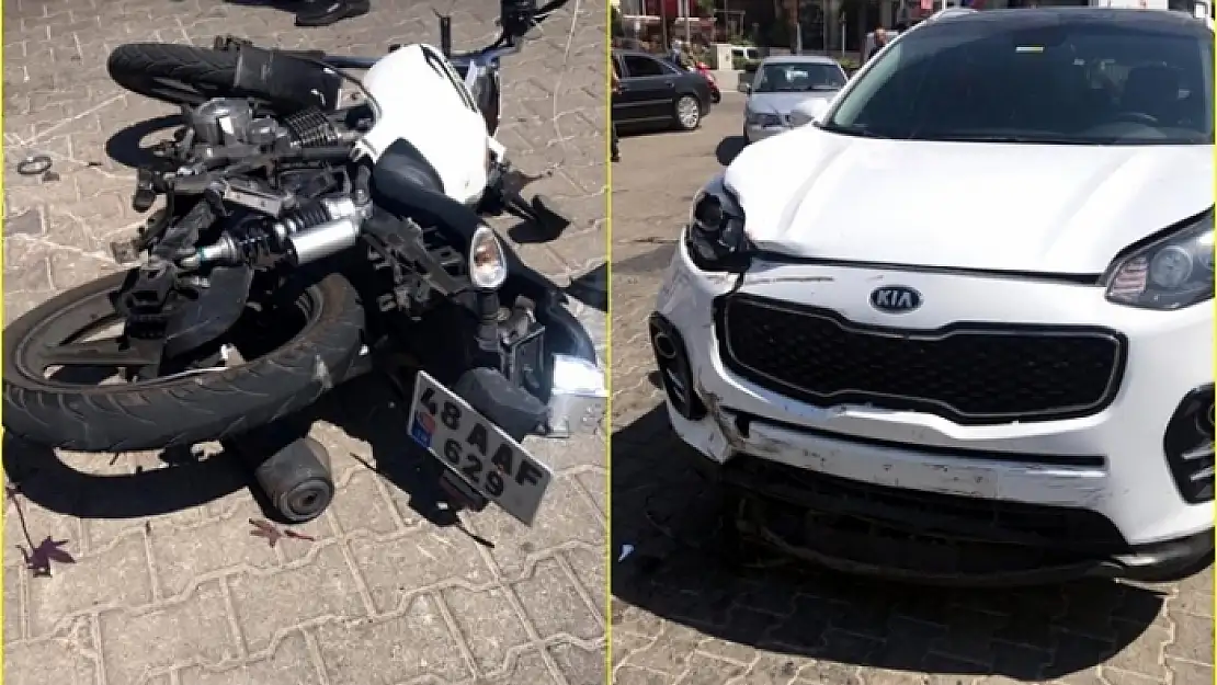 Marmaris'te Meydana Gelen Kazada Motosiklet Sürücüsü Genç Hayatını Kaybetti