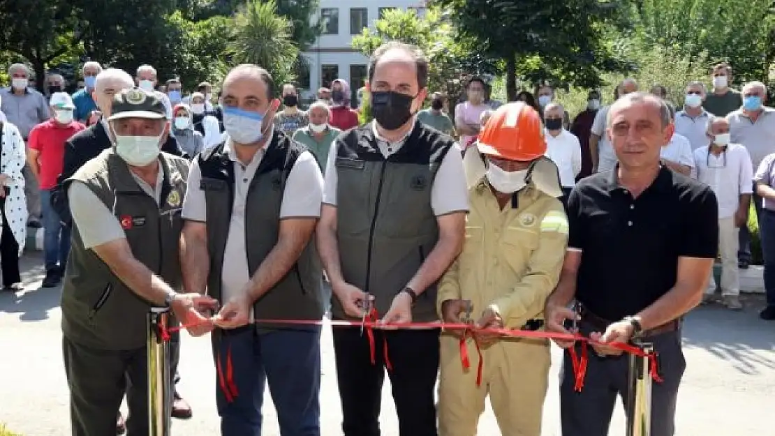 Marmaris'teki Orman Yangınında Yaşamını Yitiren Şahin Akdemir'in Anısına Trabzon'da Yaptırılan Çeşme Açıldı