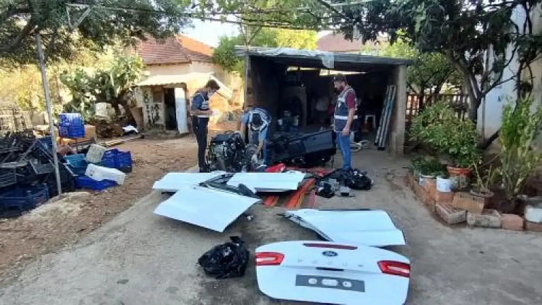 Milas'tan Çalınan 300 Bin TL'lik Otomobil, Antalya'da Parçalanmış Halde Bulundu