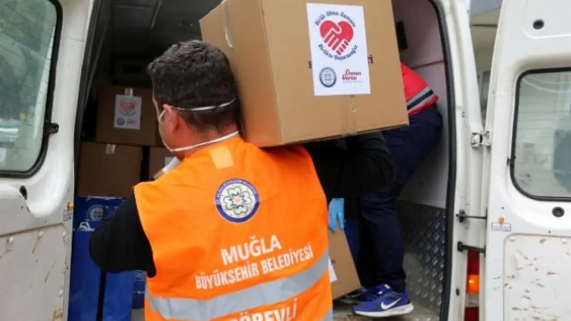 Muğla Büyükşehir'den Yangın Mağdurlarına Destek