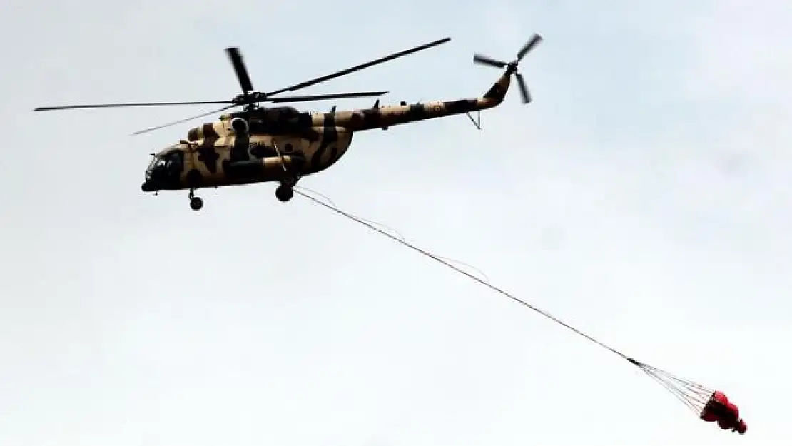 Skorsky Helikopterlerin Alevlere Karşı Mücadelesi