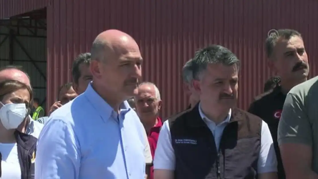 Soylu: Muğla'da Yaklaşık 10 Bin Vatandaşımızı Bulunduğu Konutlardan Tahliye Ettik