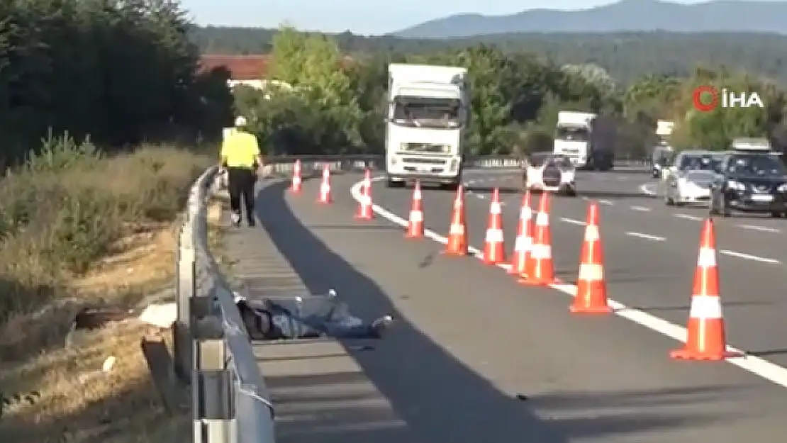 TEM Otoyolunda Feci Kaza!