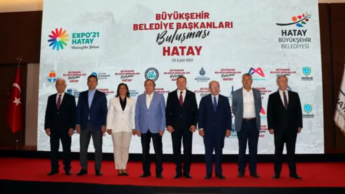 Başkan Gürün'ün de Aralarında Bulunduğu CHP'li Büyükşehir Belediye Başkanları Buluştu