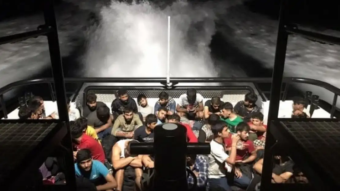 Bodrum'da 63 Düzensiz Göçmen Yakalandı