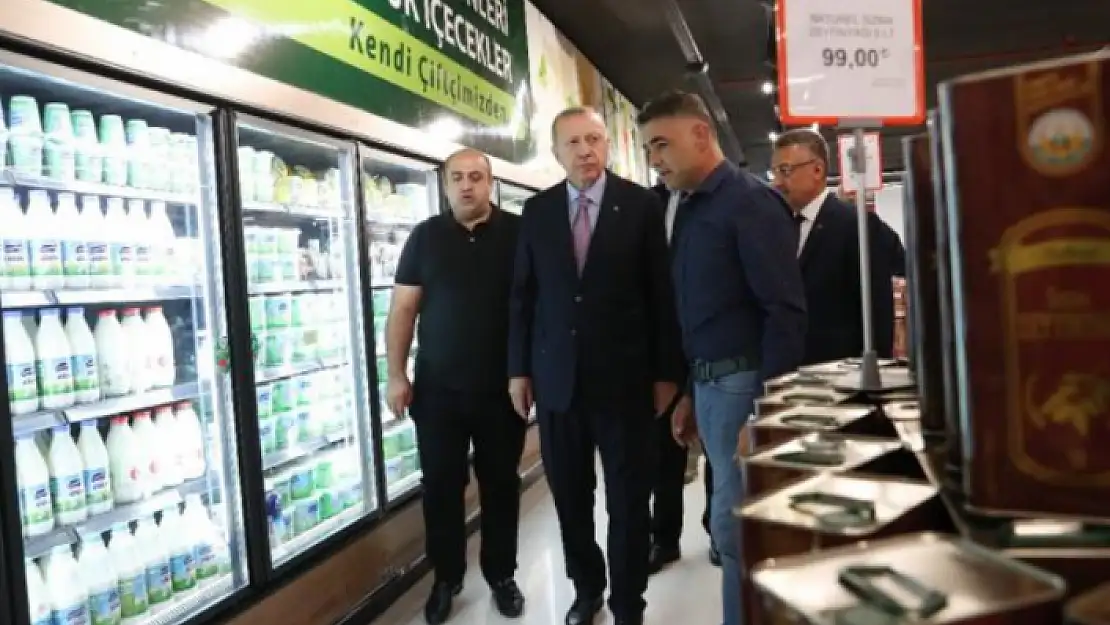 Cumhurbaşkanı Erdoğan'ın Alışverişindeki 2 Yıllık Zam Farkı!