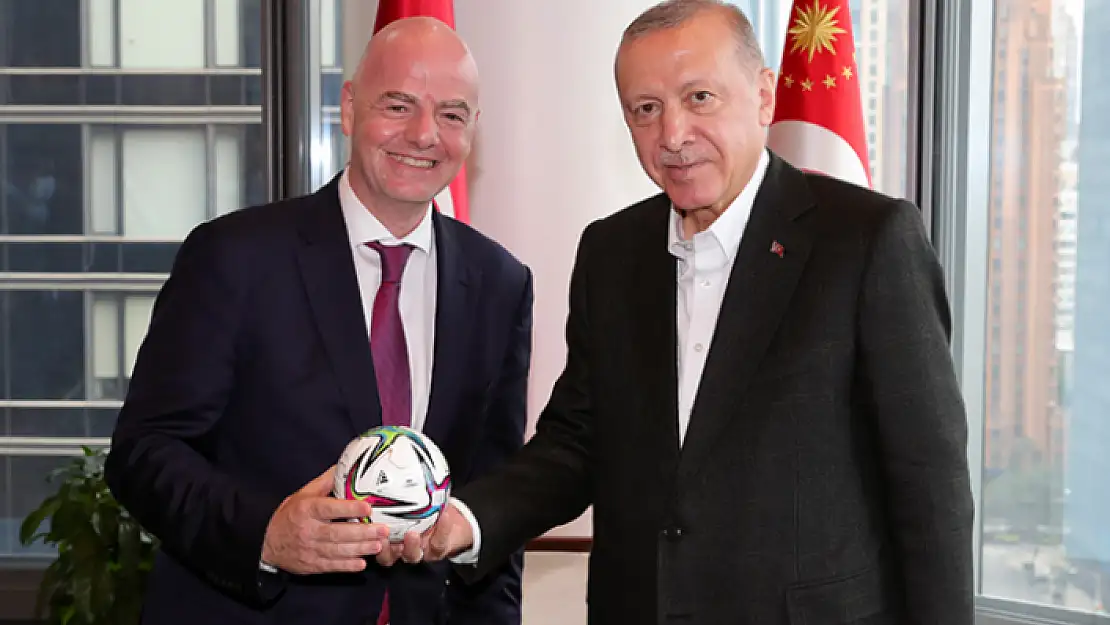 Cumhurbaşkanı Erdoğan ve FIFA Başkanı Buluştu!
