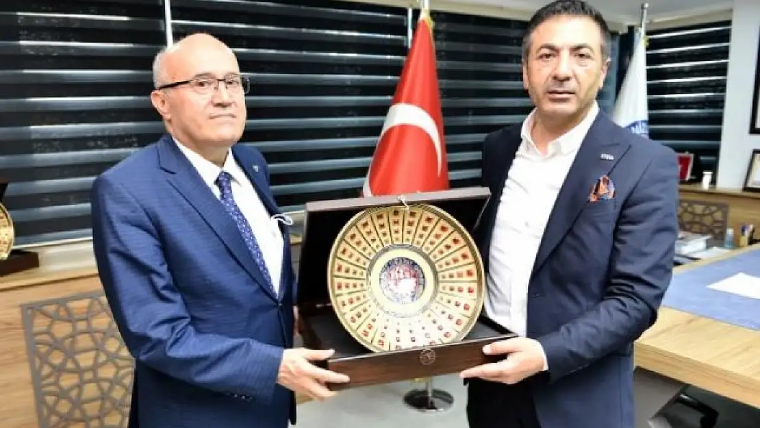 Kaymakam Balcıoğlu'ndan DTO Başkanı Erdoğan'a Veda Ziyareti