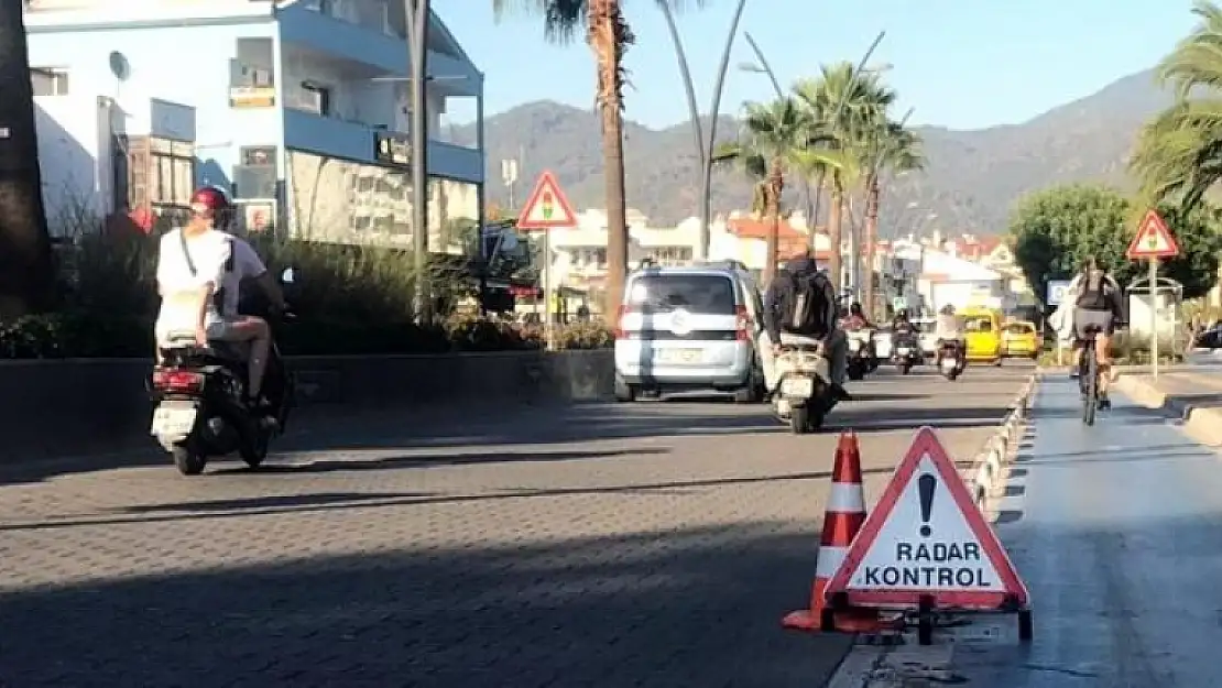 Marmaris'te Trafik Denetimleri Arttırıldı