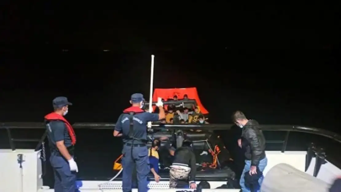 Marmaris ve Datça'da 132 Göçmen Kurtarıldı