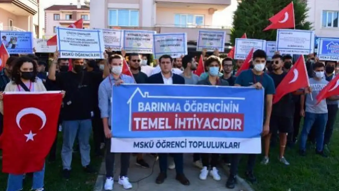 Muğla'daki Öğrencilerden 'Barınma' Protestosu