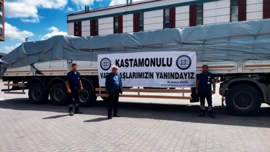 Muğla, Kastamonu'ya Desteğe Devam Ediyor