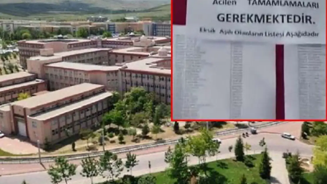 Selçuk Üniversitesi'nde Aşısız Öğrencilerin Listesi Duyuruldu