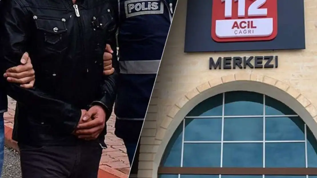 112'ye Asılsız İhbar Yapan Bir Kişi Tutuklandı