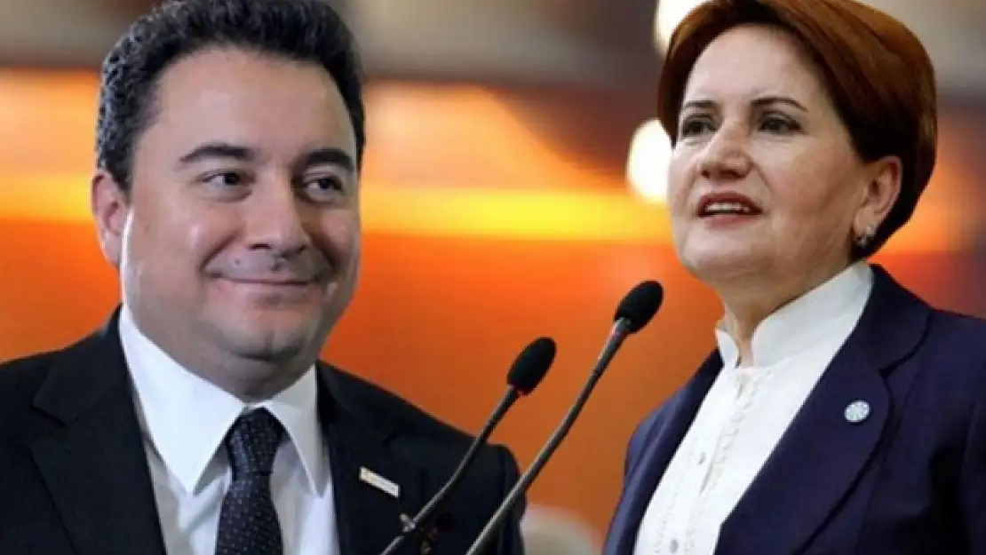 Akşener ve Babacan'dan Ortak Basın Açıklaması