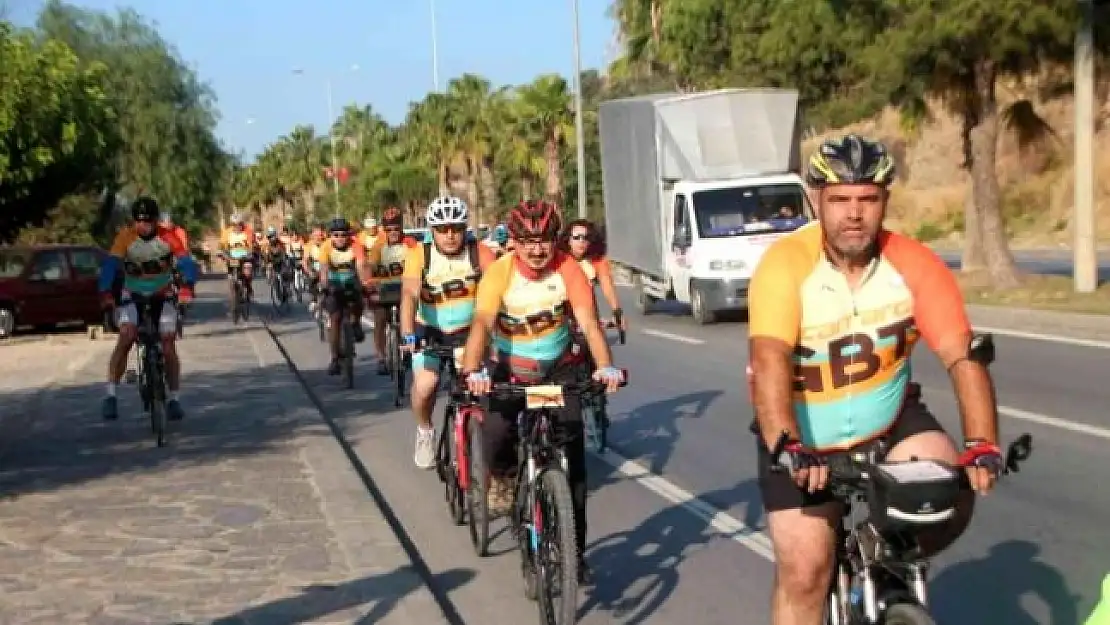 Bodrum'da 15. Gökova Bisiklet Turu Başladı