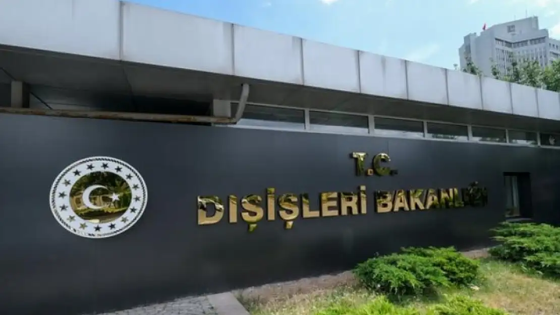 Dışişleri Bakanlığı'ndan AB'nin Raporuna Tepki