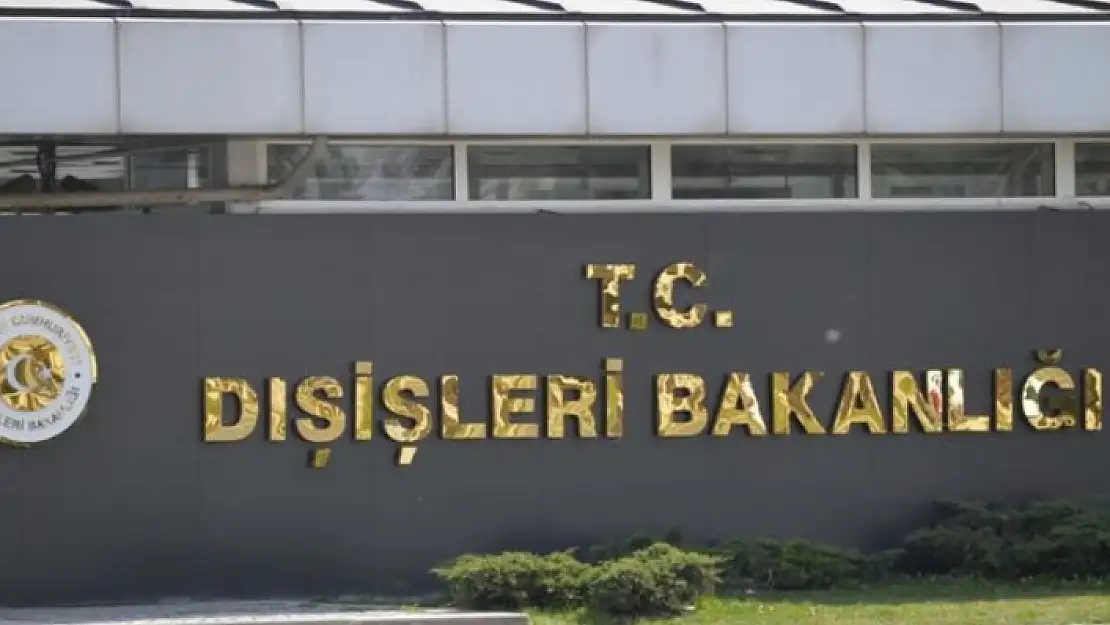 Dışişleri Bakanlığı'ndan Büyükelçiler Açıklaması