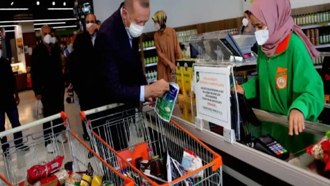 Erdoğan Ucuz Bulduğu Markette 1002 TL Harcadı