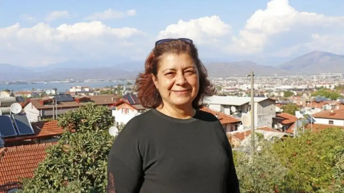 Fethiye'nin Tek Kadın Muhtarı, Örnek Gösteriliyor