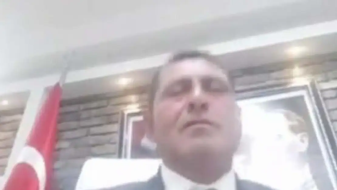 Görüntüleri Ortaya Çıkınca MHP'den İstifasını İsteyen Başkan Konuştu