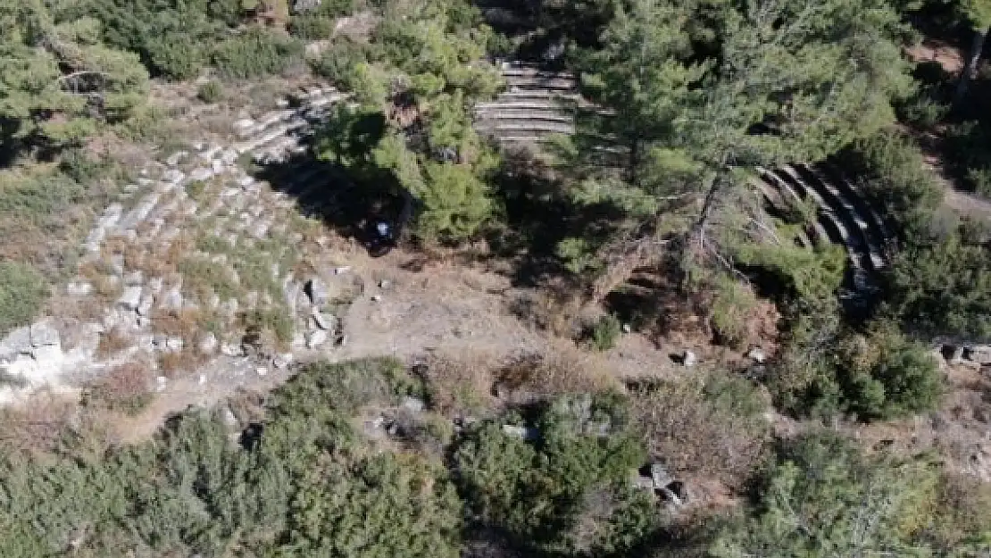 Kavaklıdere'deki Hyllarima Antik Kenti'nde Kazı ve Temizlik Çalışmaları Başladı