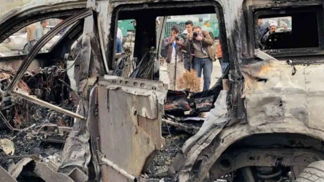 Taliban'ın Aracına Bombalı Saldırı!