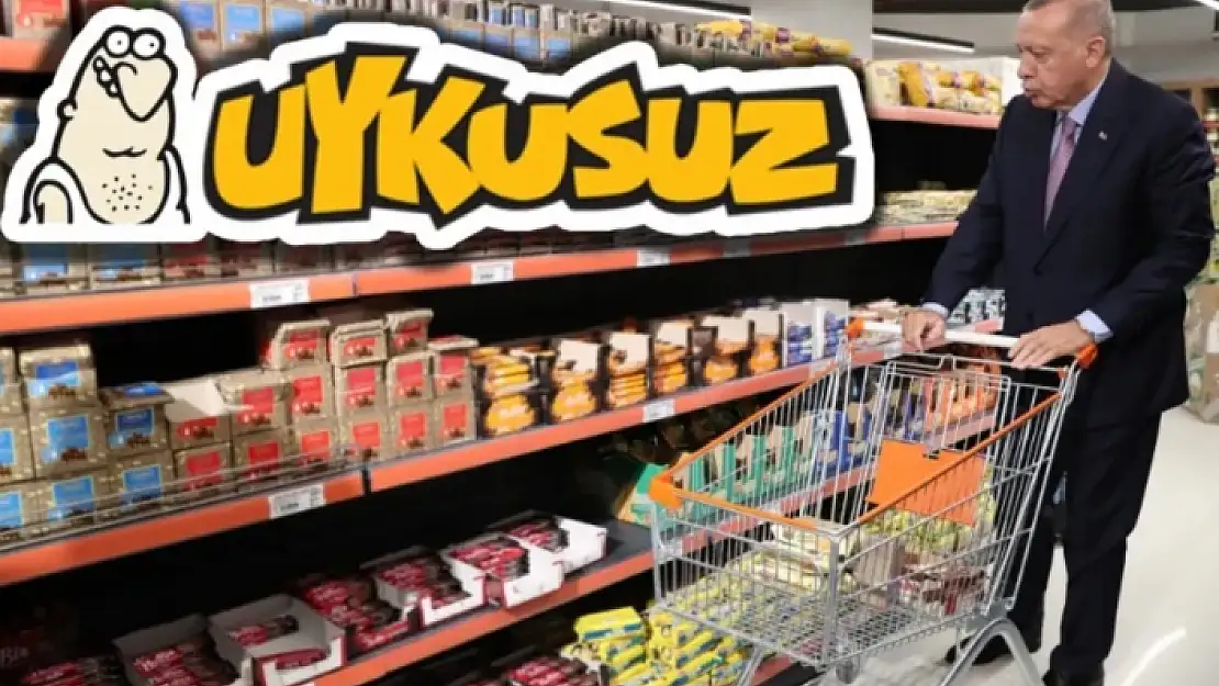 Uykusuz'dan Göndermeli Market Kapağı