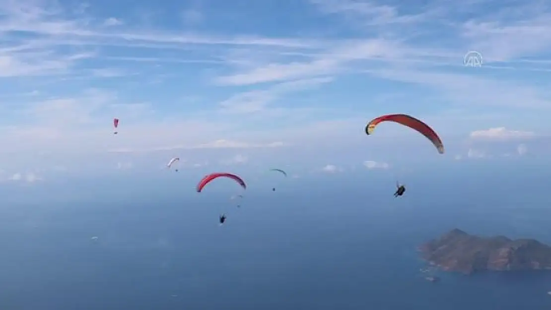 Yamaç Paraşütünün 'En İyi Akrobasi Pilotları' Fethiye'de Buluşacak