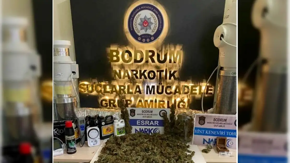 Bodrum'da Uyuşturucu Operasyonu
