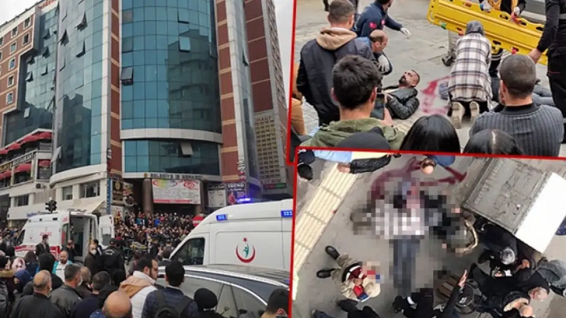 Caddede Yürüyen Kişinin Üzerine Düşen Kadın Hayatını Kaybetti