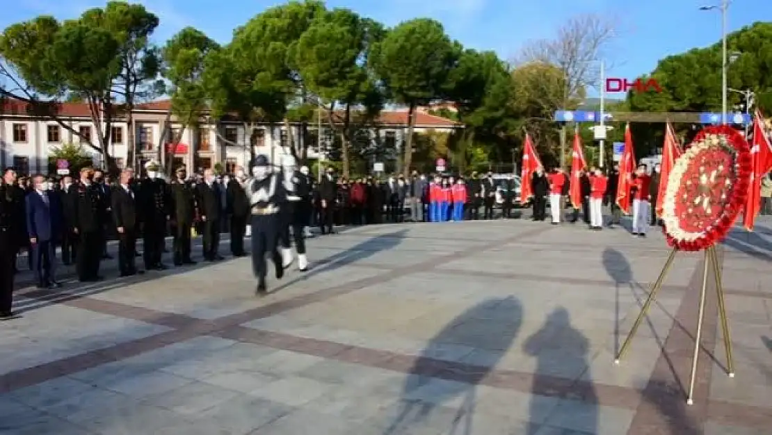 Menteşe'de 10 Kasım Töreni