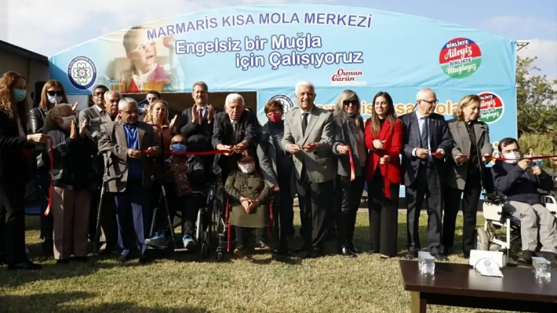 Muğla'nın 4'üncü 'Kısa Mola Merkezi' Açıldı