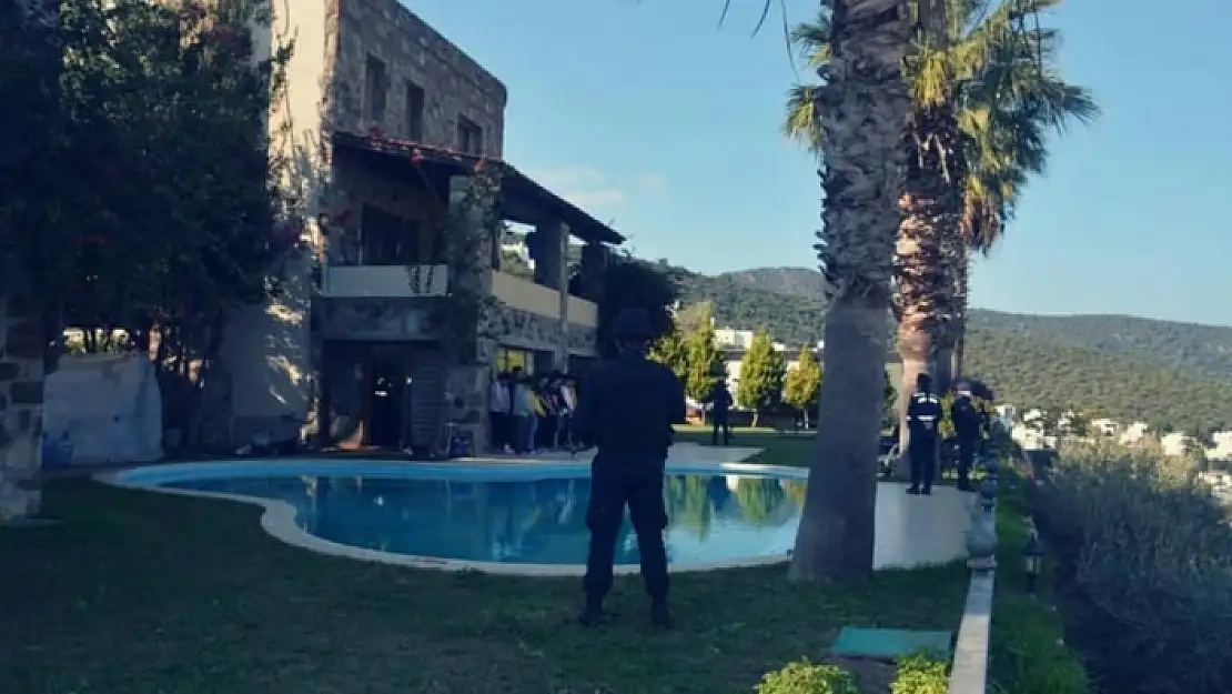Uluslararası Suç Örgütü Bodrum'da Villa Kiralamış