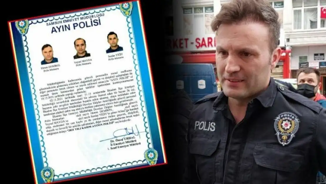 Bıçaklı Saldırganı Isıran Polis, Ayın Polisi Seçildi