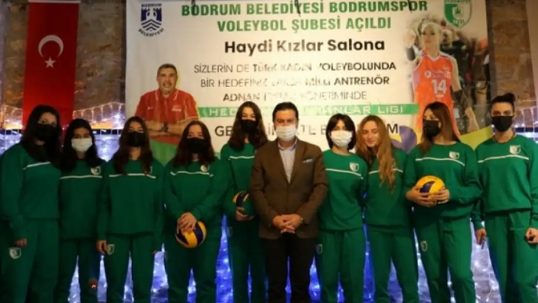 Bodrum Belediyesi Kadın Voleybol Takımını Kurdu