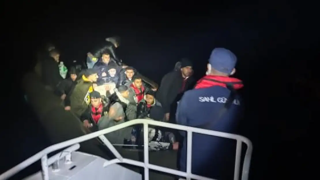 Bodrum'da 16 Düzensiz Göçmen Yakalandı