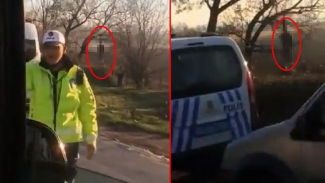Kendini Ağaca Asan Genci Sürücüler Fark Etti