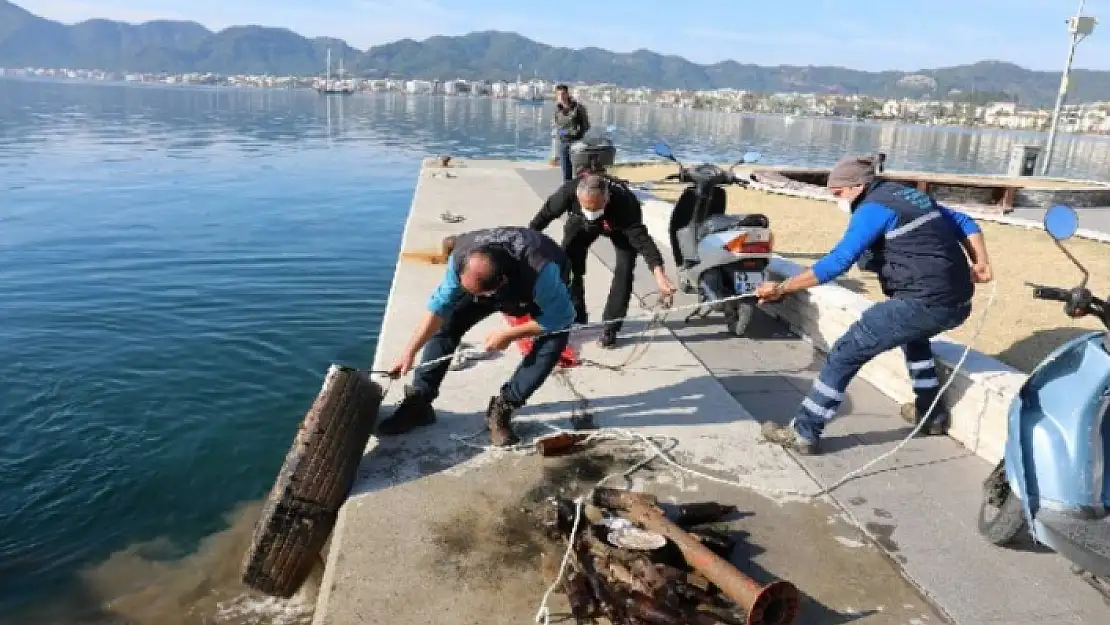 Marmaris'te 1 Yılda 57 Bin Ton Çöp Toplandı