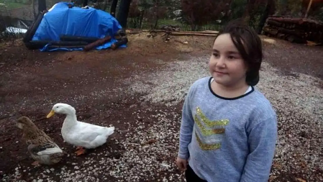 Marmaris'teki Çadırda Yaşayan 9 Yaşındaki Yağmur'un En Büyük Hayali Polis Olmak