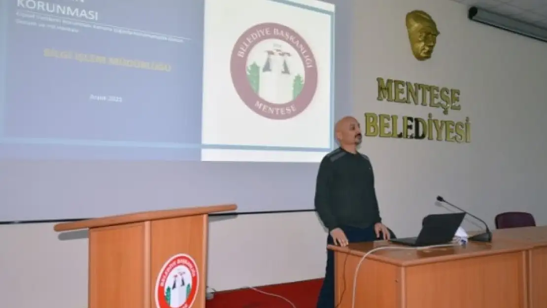 Menteşe Belediyesi'nden Çalışanlara KVKK Eğitimi