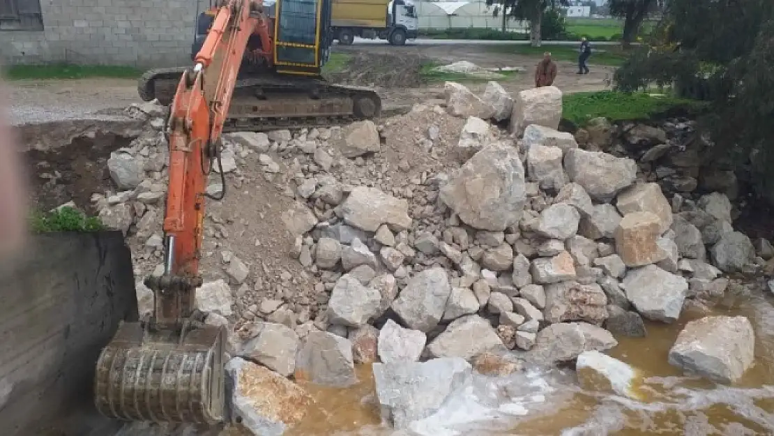 Milas'ta Sele Karşı Önlemler Alınıyor